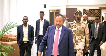د. عبد الله حمدوك - رئيس الوزراء السوداني
