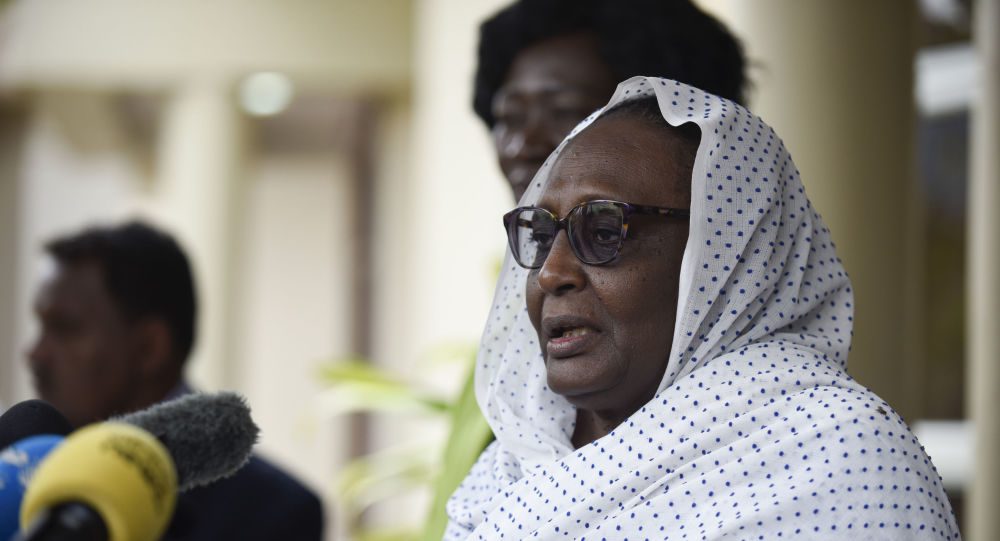 وزيرة الخارجية السودانية أسماء محمد عبدالله