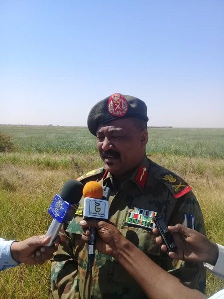 والي ولاية الجزيرة المكلف اللواء ركن أحمد حنان صبير