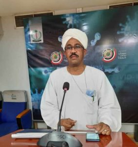 د. أكرم علي التوم وزير الصحة الاتحادية