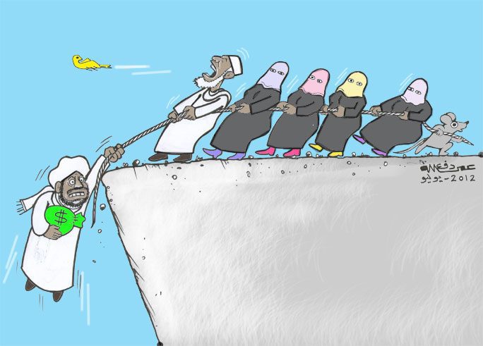 انقاذ ... كاريكاتير عمر دفع الله