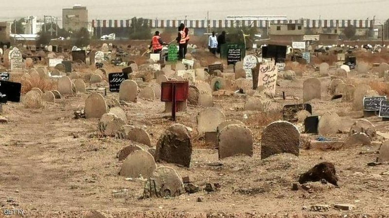 مقابر جماعية قيل انها لضحايا معسكر العيلفون