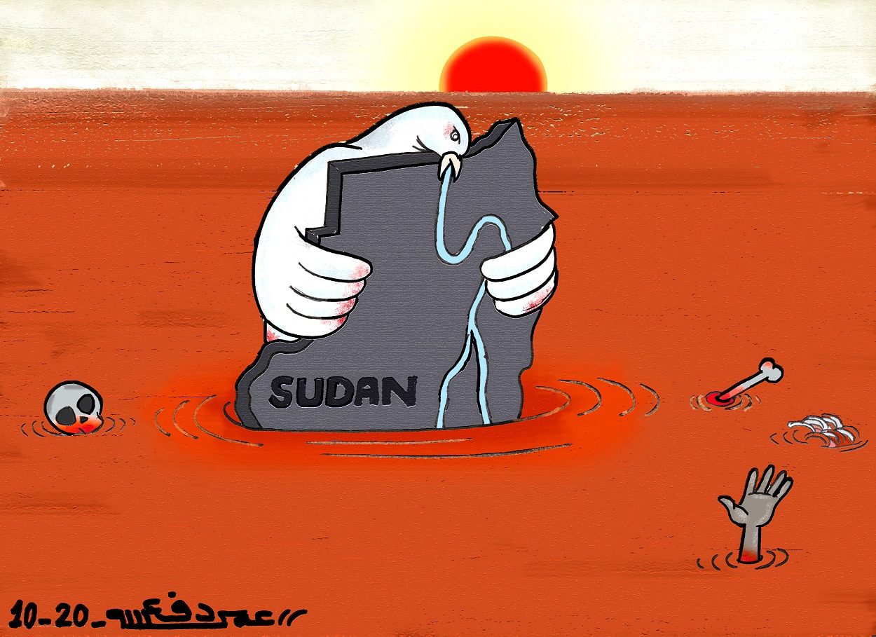الجبهة الثورية السودانية ... كاريكاتير عمر دفع الله