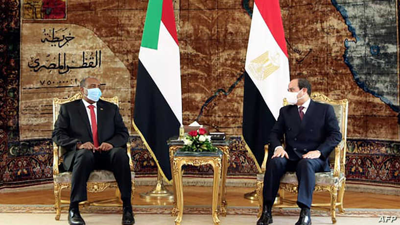 زيارة البرهان للسيسي