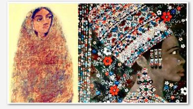 معرض أحمد عامر… «الكنداكات: لؤلؤ ولوتس النيل»