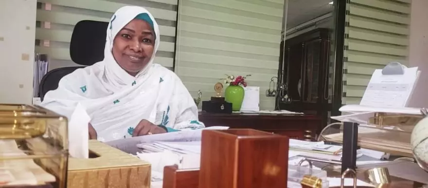 مولانا سهام عثمان محمد أحمد وكيلة وزارة العدل