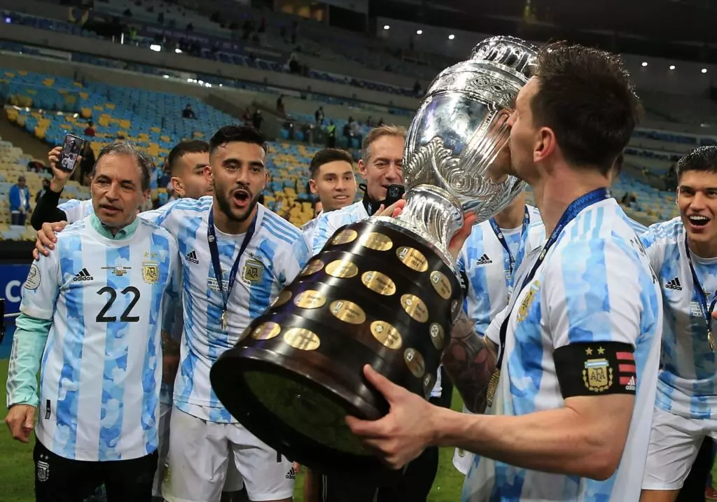 الأرجنتالأرجنتين أخيراً بطلة لكوبا أميركا بقيادة ميسيين أخيراً بطلة لكوبا أميركا بقيادة ميسي