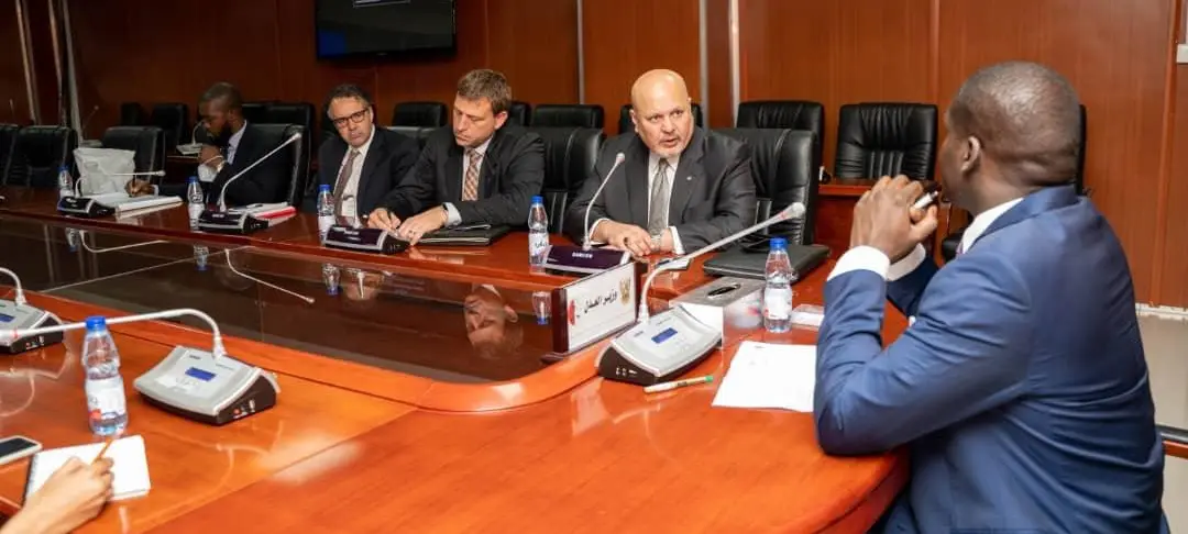 وزير العدل نصرالدين عبدالباري اجتمع بالمدعي العام للمحكمة الجنائية الدولية السيد كريم أسد خان والوفد المرافق