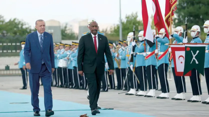 البرهان واردوغان