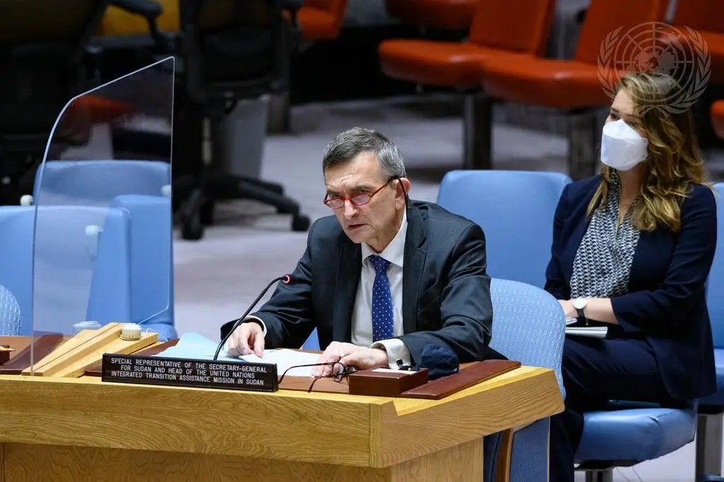 الممثل الخاص للأمين العام للأمم المتحدة إلى السودان فولكر بيرتس