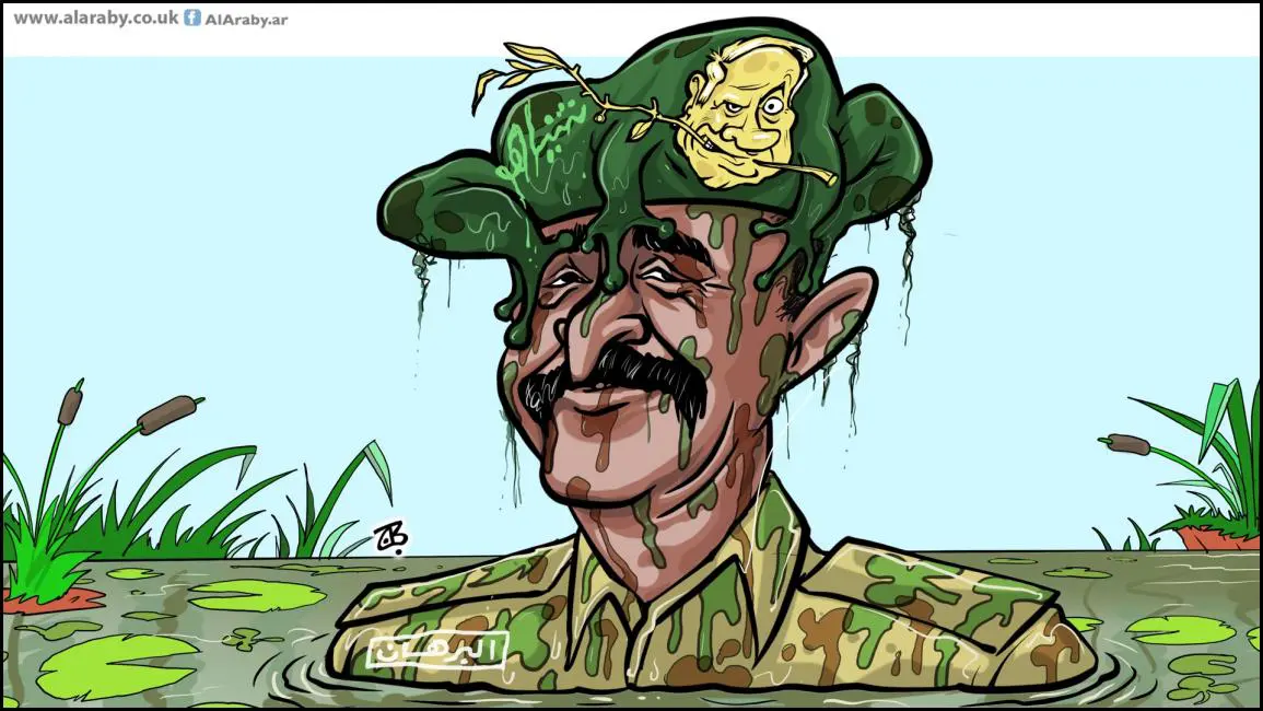 البرهان نتنياهو
