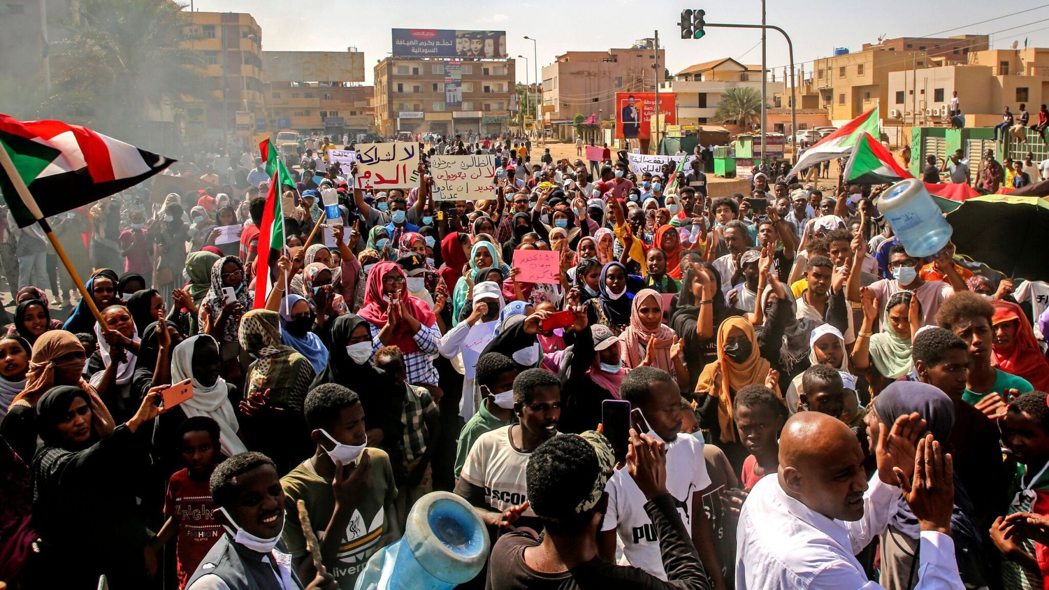الثورة السودانية لا لشراكة الدم