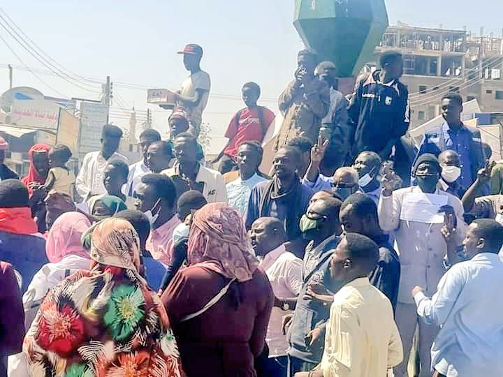 مشاركة مدينة #نيالا في مواكب #مليونية30يناير