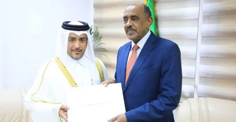 السفير القطري الجديد في الخرطوم السفير محمد إبراهيم تاجر