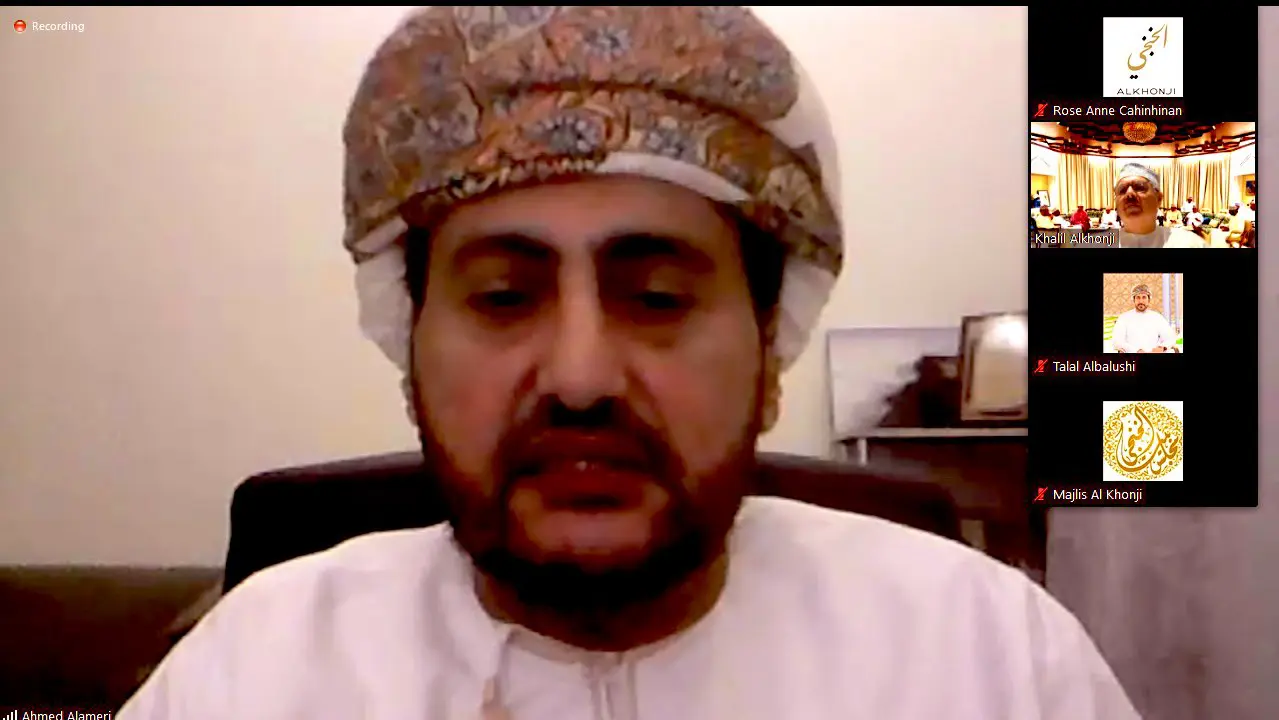 الشيخ "احمد بن محمد العامري"