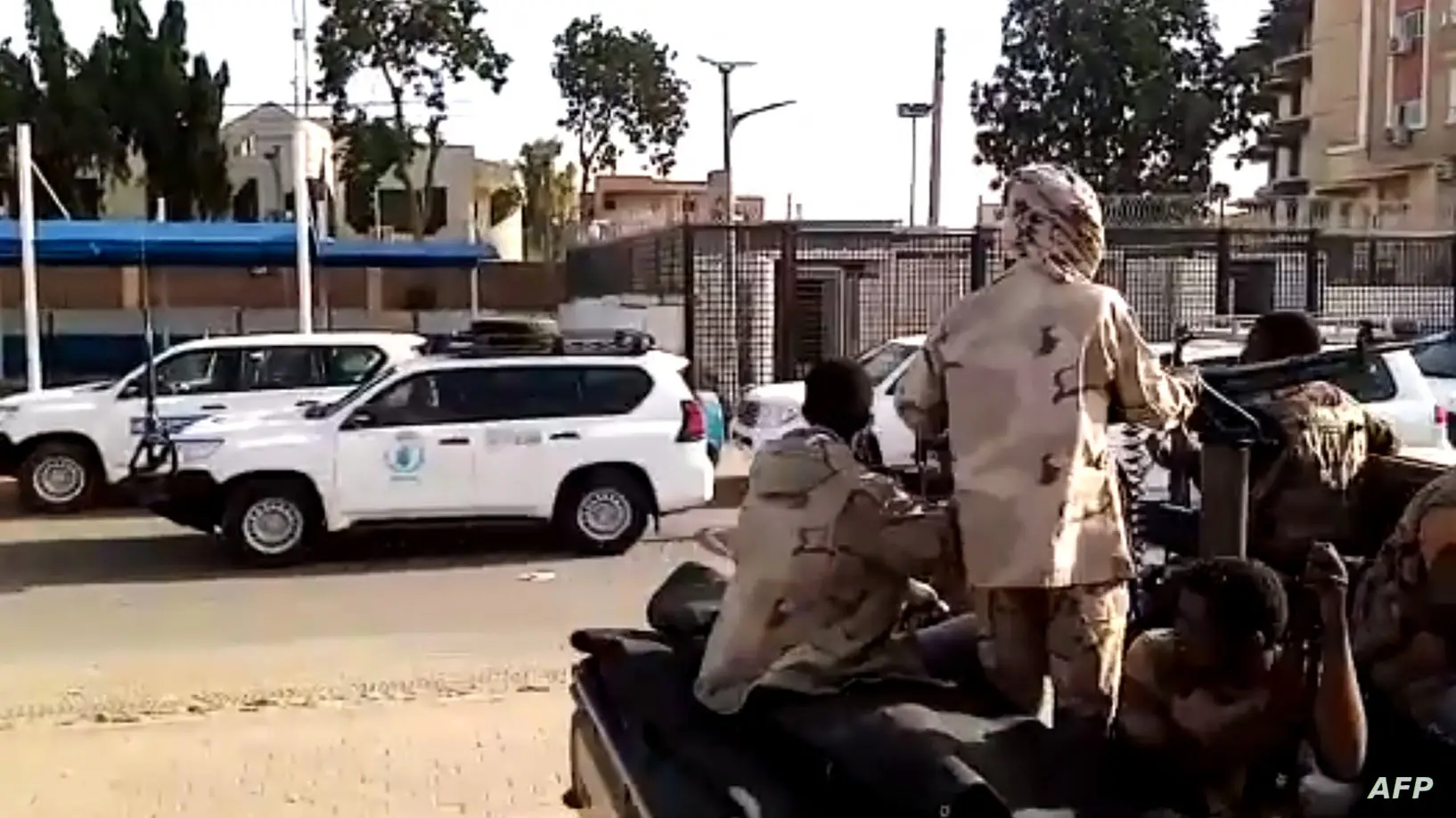 المعارك في السودان بدأت الأسبوع الماضي بين الجيش وقوات الدعم السريع أ ف ب