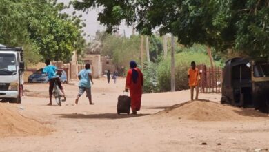 النازحون من الخرطوم