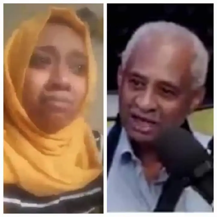 فيصل محمد صالح ومواطنة سودانية