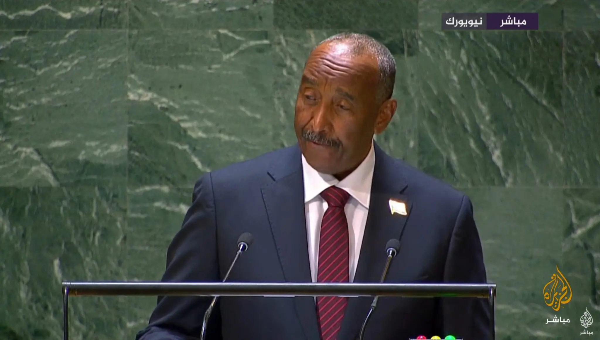 كلمة رئيس مجلس السيادة السوداني في الأمم المتحدة