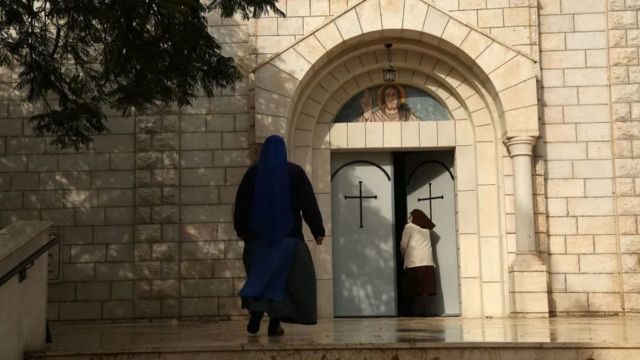 كنيسة العائلة المقدسة في غزة