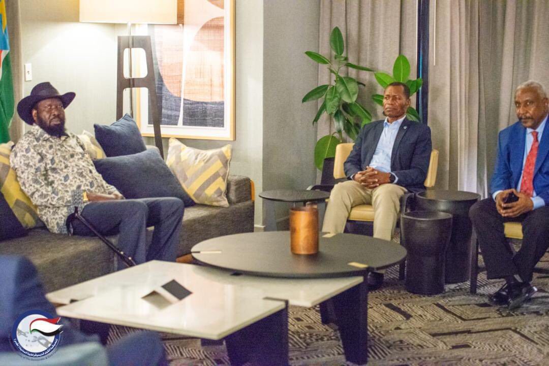 تنسيقية "تقدم" تلتقي "سلفاكير" رئيس جنوب السودان