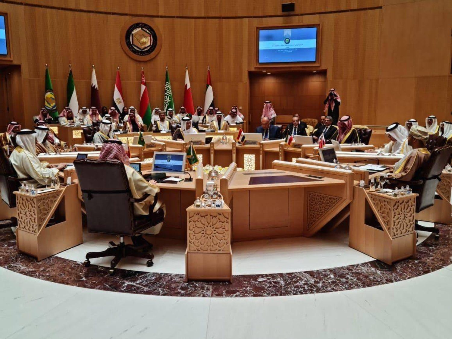 اجتماع مشترك لوزراء خارجية دول مجلس التعاون الخليجي ومصر في الرياض (الخارجية المصرية)