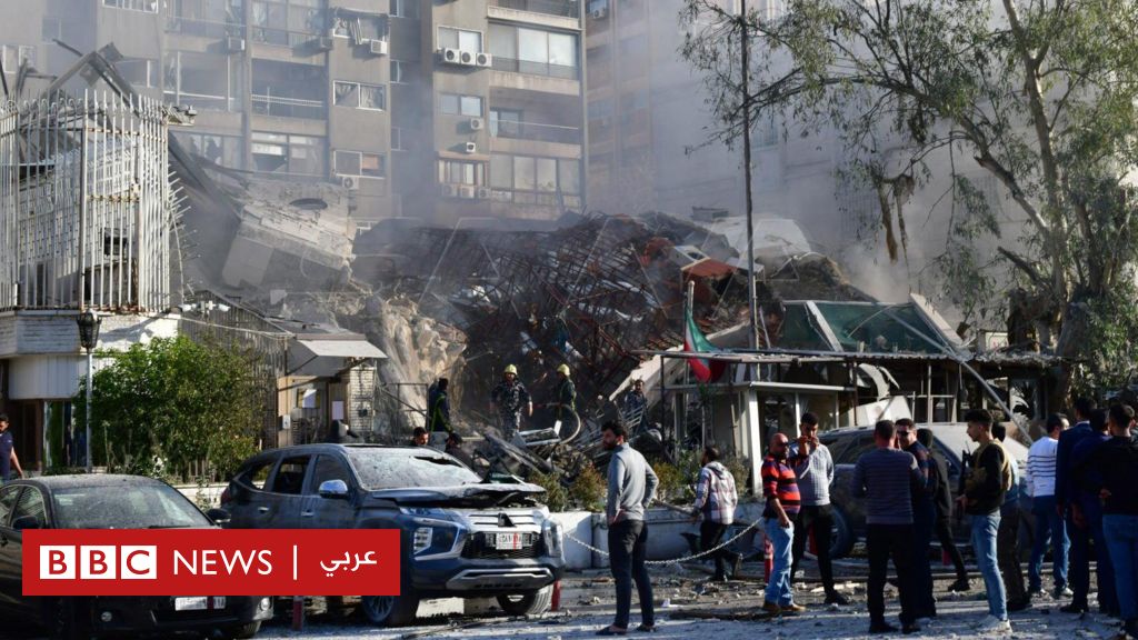 مقتل-قيادي-في-الحرس-الثوري-الإيراني-خلال-هجوم-على-مبنى-القنصلية-الإيرانية-في-دمشق