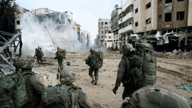 الجيش الإس داخل خان يونس