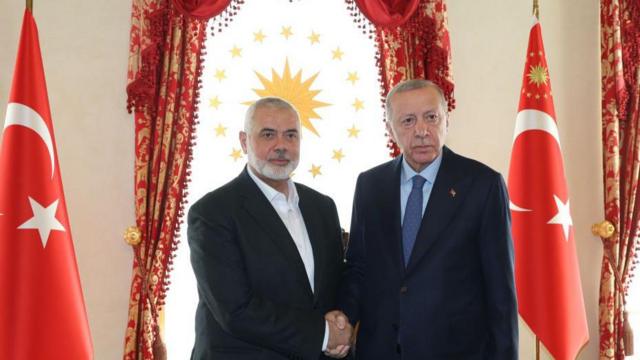 هنية وإردوغان