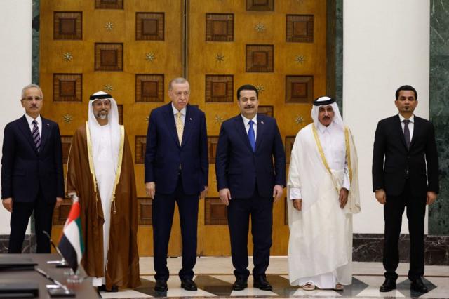 قادة من العراق وتركيا وقطر والإمارات