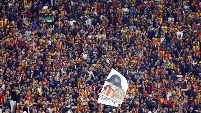 جماهير الترجي التونسي.