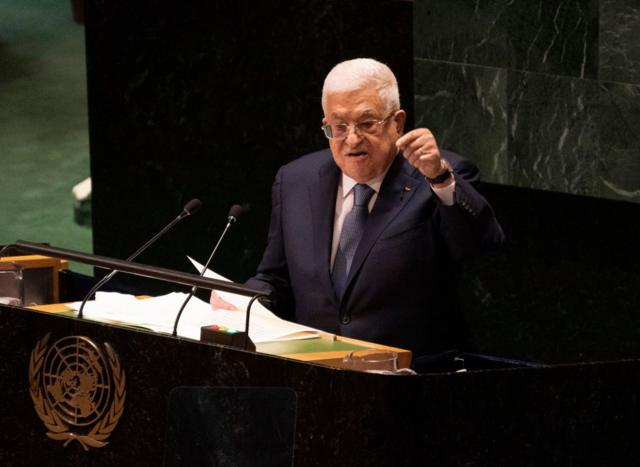 رئيس السلطة الفلسطينية محمود عباس