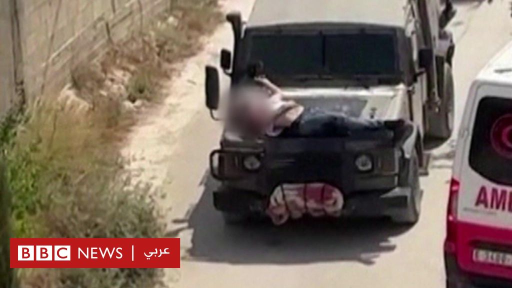 الجيش-الإسرائيلي-يقر-بأن-قواته-ربطت-رجلا-فلسطينيا-جريحا-في-مقدمة-سيارة-جيب،-ومسؤول-أممي-يقول-إنه-استخدم-كدرع-بشري