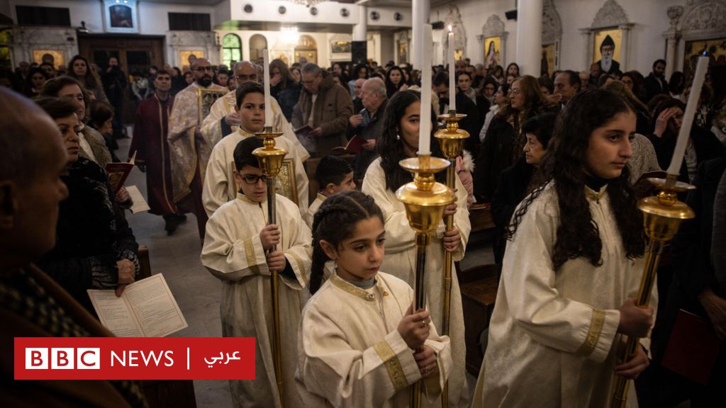 المسيحيون-في-سوريا-يحيون-قداس-عيد-الميلاد-الأول-بعد-سقوط-حكم-الأسد