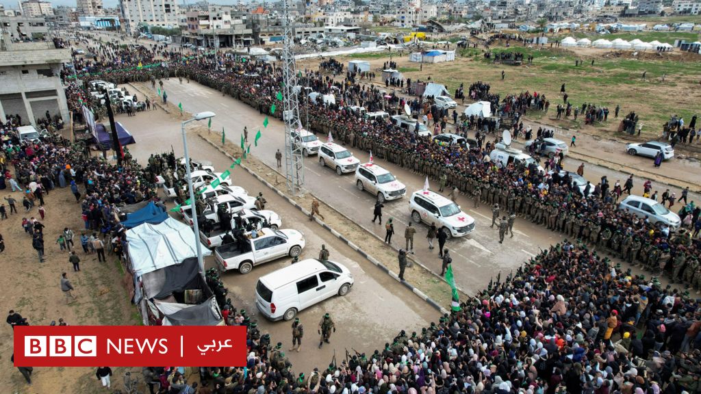 الصليب-الأحمر-يتسلم-جثامين-رهائن-إسرائيليين-في-قطاع-غزة،-وإسرائيل-تطلق-دفعة-من-السجناء-الفلسطينيين