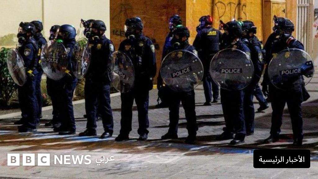 ترامب-يأمر-بنشر-قوات-مسلحة-في-بورتلاند-ويسمح-باستخدام-“قوتها-الكاملة”-ضد-المتظاهرين