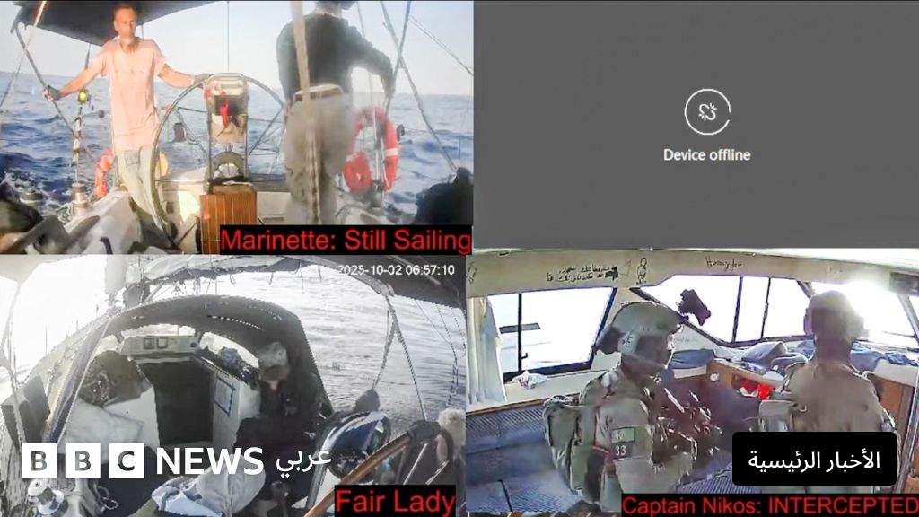 قارب-واحد-لا-يزال-يبحر-تجاه-غزة-من-“أسطول-الصمود-العالمي”