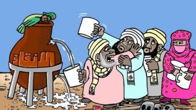 الكيزان وعمر البشير ... كاريكاتير عمر دفع الله