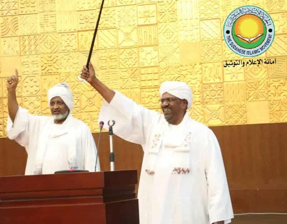 الأمين العام للحركة الإسلامية الزبير أحمد الحسن- عمر-حسن-البشير