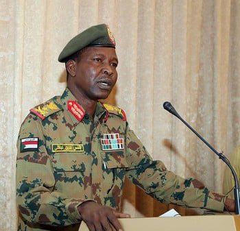 الفريق الركن شمس الدين كباشي - الناطق باسم المجلس العسكري الانتقالي