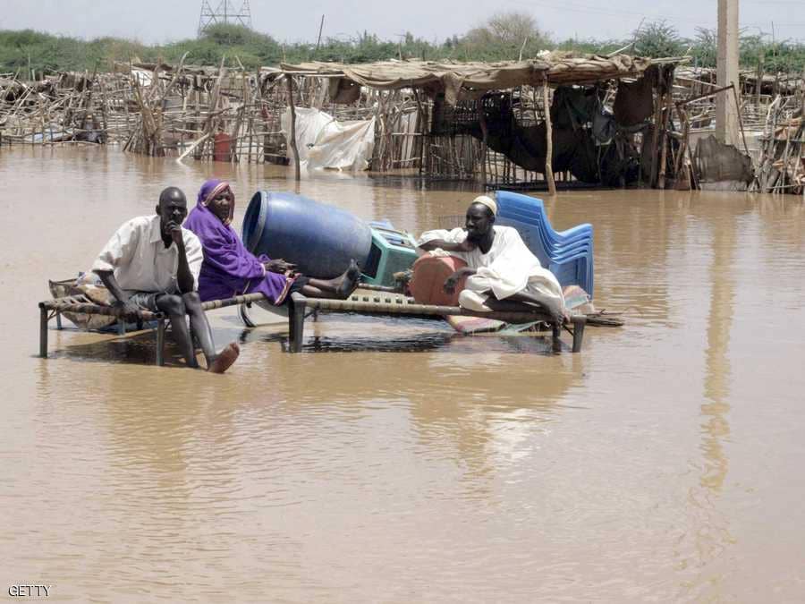 السيول والأمطار بالسودان