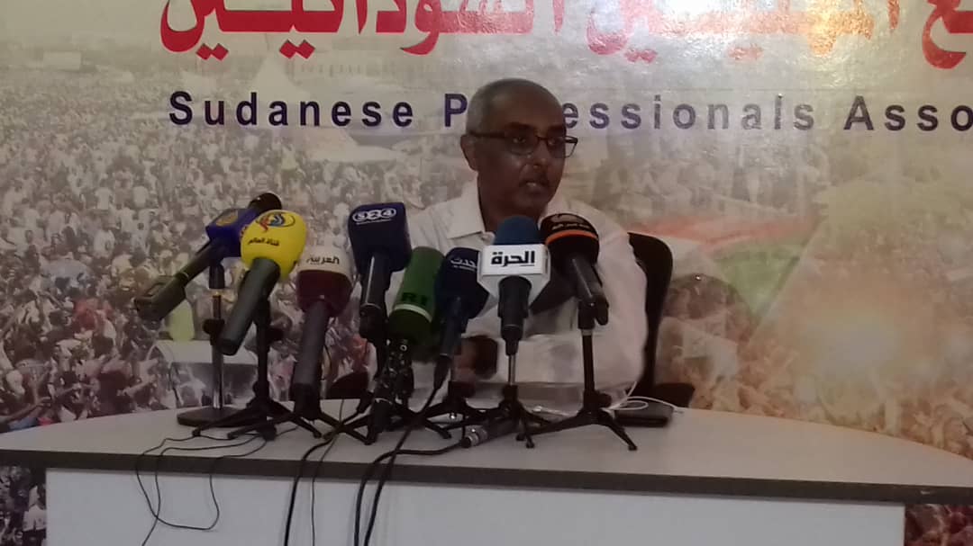 رشيد سعيد، المتحدث بأسم المهنيين