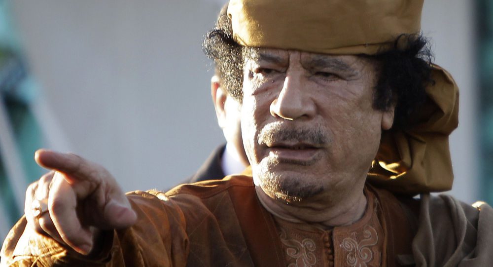 العقيد معمر القذافي