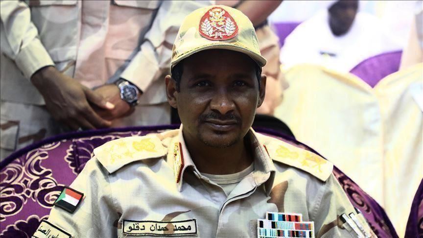 عضو مجلس السيادة السوداني الفريق أول محمد حمدان دقلو (حميدتي)