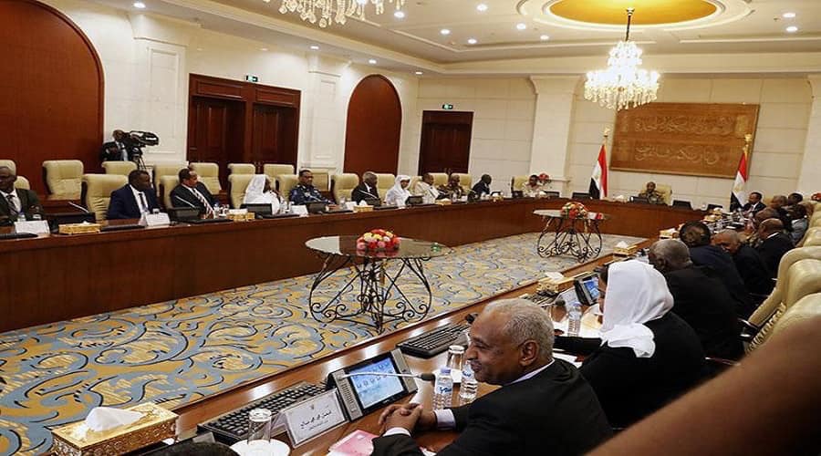 الأجتماع المشترك لمجلسي السيادة والوزراء