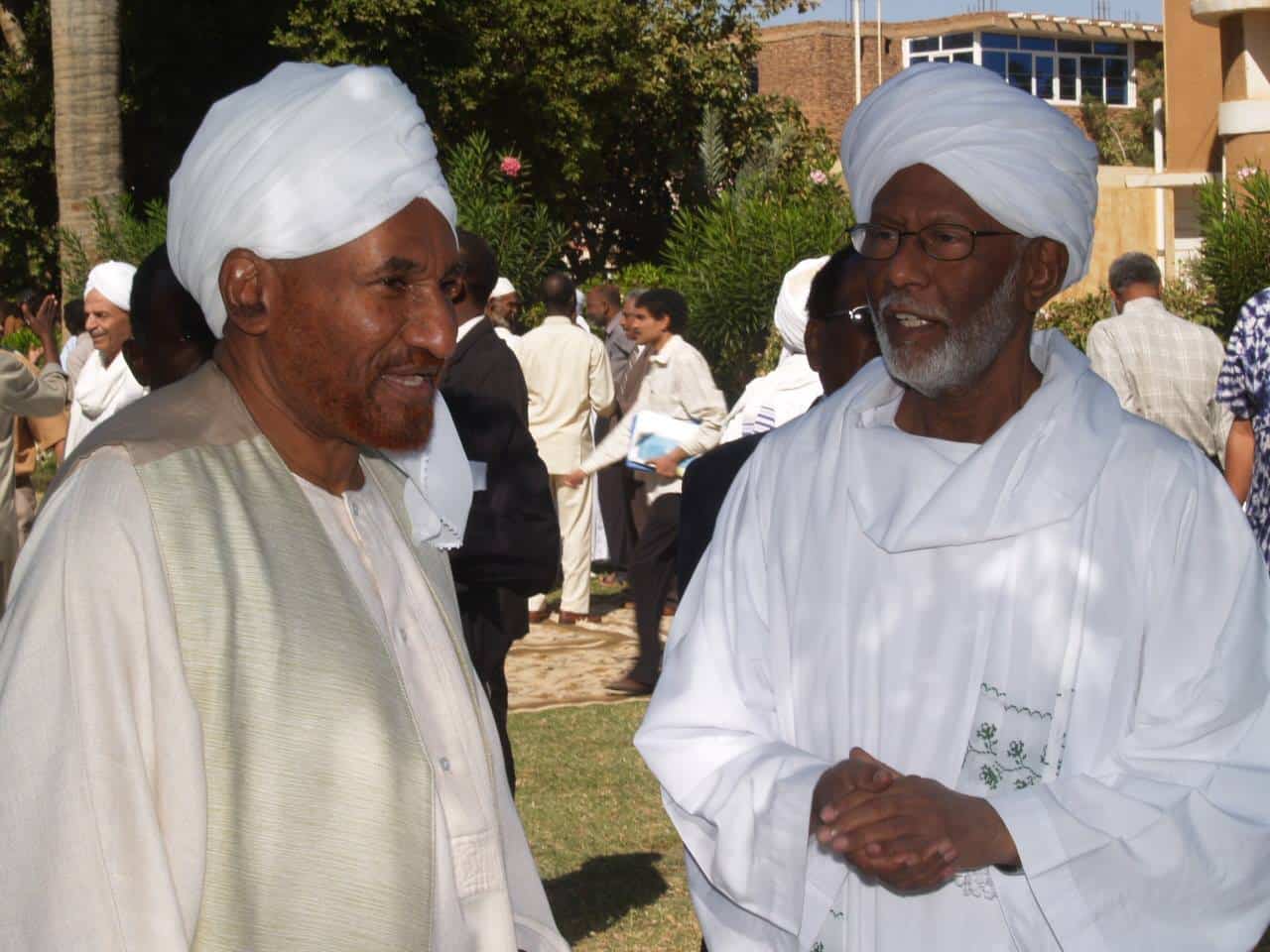 الصادق المهدي وحسن الترابي
