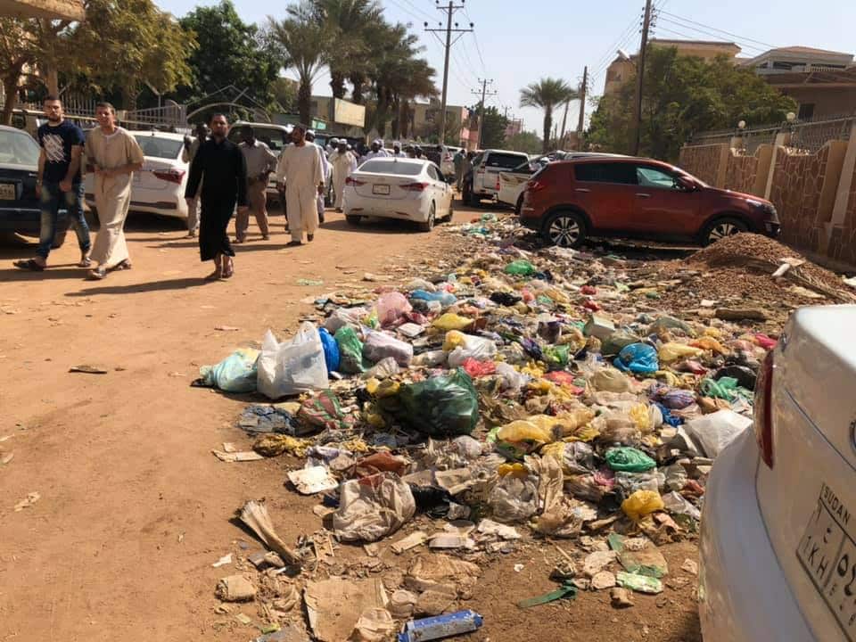 الأوساخ في الخرطوم