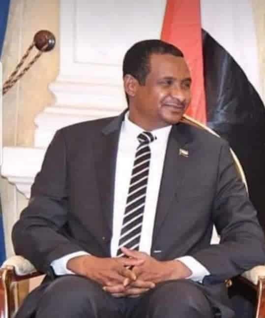 محمد حمدان حميدتي نائب رئيس مجلس السيادة