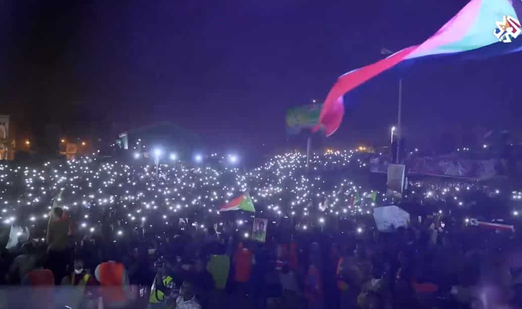 نشيد العلم- اعتصام القيادة