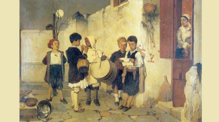 كاندالا، لوحة رسمها الفنان اليوناني نيكيفوروس ليتراس عام 1872